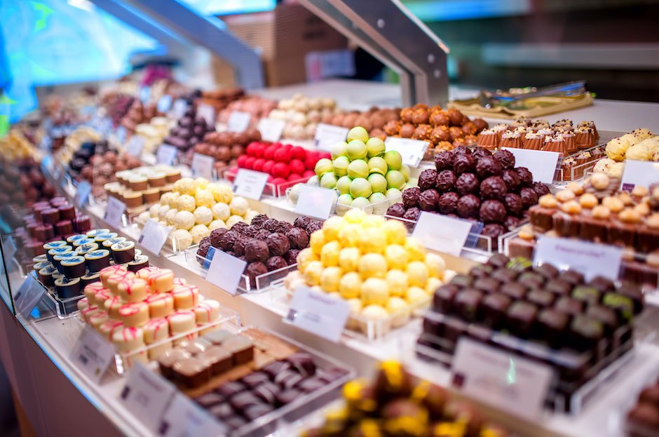 Assorted confectionery products